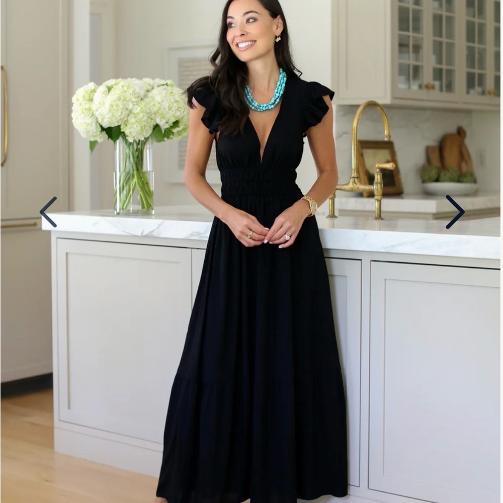 Everyone Loves the Weekend WEST VILLAGE DRESS black Sz XS - Picture 4 of 11